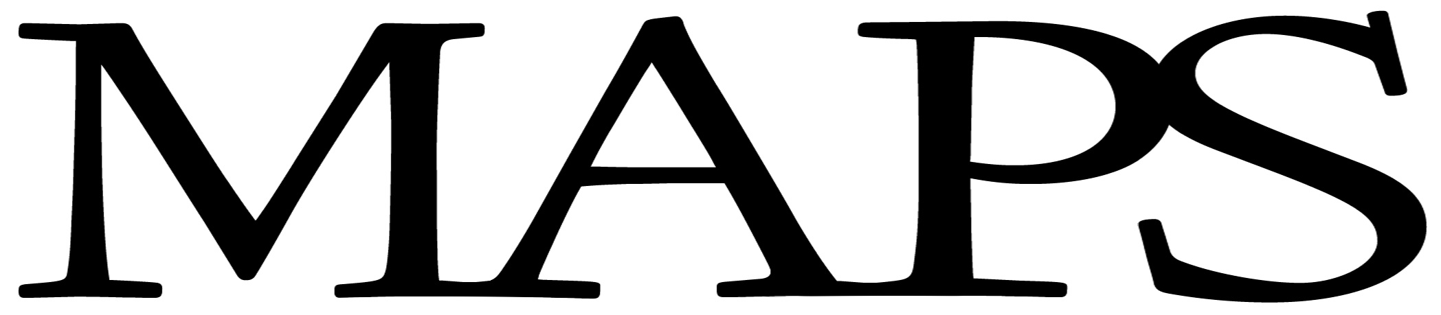 MAPS Logo Font
