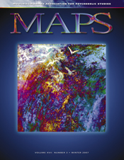 MAPS Bulletin Winter 2007 - Fiscal Year 06-07 Report Front Cover Image - Psychedelic Art - Untitled by Santosh Varughese
