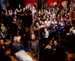 MAPS gathering at Alex Grey's COSM: Chapel of Sacred Mirrors, Oct. 1, 2004 NYC - Psychedelic Art