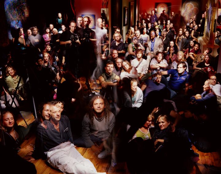 MAPS gathering at Alex Grey's COSM: Chapel of Sacred Mirrors, Oct. 1, 2004 NYC - Psychedelic Art