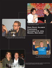 MAPS Bulletin Winter 2003 - Holy Fire - Inside Back Cover - Alex Grey, Daniel Pinchbeck, Rick Doblin receives the Norman E. Zinberg Award