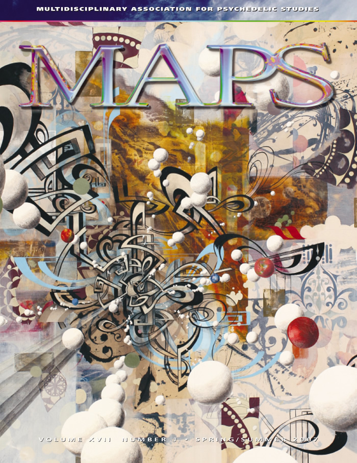 MAPS Bulletin Spring/Summer 2007 - The Chrysalis Stage - Front Cover Image - Psychedelic Art - 